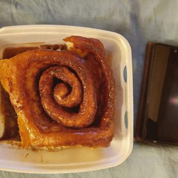 Roy's Place - HUGE cinnamon roll - Canadian (New) Near Me - Claresholm, Alberta Roy's Place - HUGE cinnamon roll - Canadian (New) Near Me - Claresholm, Alberta