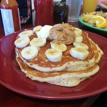 Blackbird Café - Peanut buttah Puncakes! - Cafes Near Me - Long Beach, California