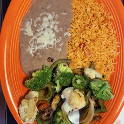La Carreta Restaurant - vegetarian fajitas