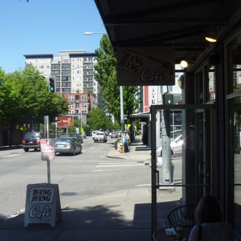 Bang Bang Cafe - Looking north on Western Ave. - Breakfast & Brunch Near Me - Seattle, Washington