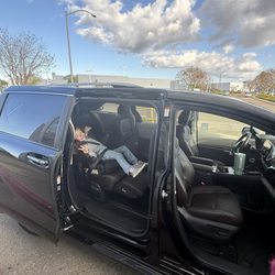 Tracy Volkswagen - Pic of my happy girl in her new minivan!