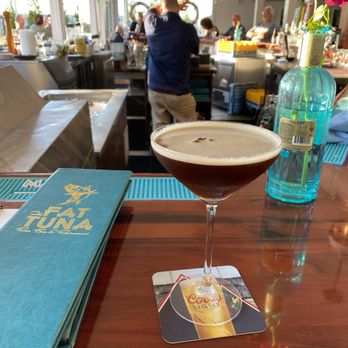 Fat Tuna - Espresso Martini - Seafood Near Me - Waterford, Connecticut Fat Tuna - Espresso Martini - Seafood Near Me - Waterford, Connecticut