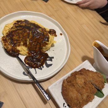 Kyuramen - Omurice with katsu - Ramen Near Me - Henderson, Nevada