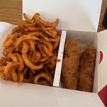 Potato Stop - loopy fries with cheese seasoning with crispy chicken - Bubble Tea Near Me - Modesto, California Potato Stop - loopy fries with cheese seasoning with crispy chicken - Bubble Tea Near Me - Modesto, California