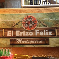 El Erizo Feliz - Restaurant sign