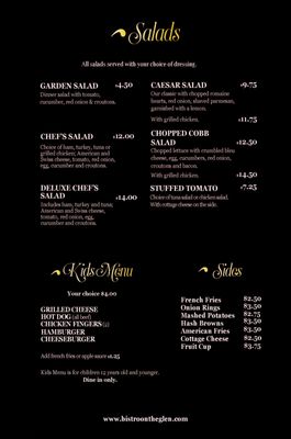 Menu photo 7 Bistro On The Glen Glendale, WI