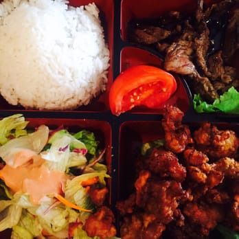 Kenko Ya - combo box - mochiko chicken and beef teriyaki - Japanese Near Me - Kaneohe, Hawaii