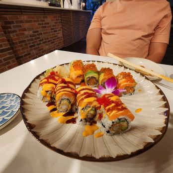 Samurai Sushi - He loves these rolls! - Sushi Bars Near Me - Edgewater, New Jersey Samurai Sushi - He loves these rolls! - Sushi Bars Near Me - Edgewater, New Jersey
