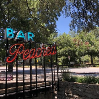 Bar Peached - Signage out front! - Cocktail Bars Near Me - Austin, Texas Bar Peached - Signage out front! - Cocktail Bars Near Me - Austin, Texas