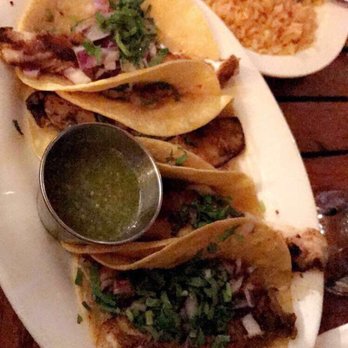 East LA - Fish tacos which should have been breaded. Furthermore only topped with cilantro and onions, where's the cabbage? Not the greatest. - Bars Near Me - Hoboken, New Jersey