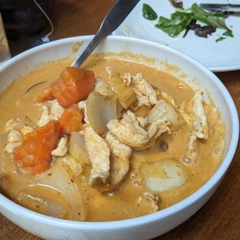 Thai Peacock - Massaman curry with chicken - Thai Near Me - Portland, Oregon Thai Peacock - Massaman curry with chicken - Thai Near Me - Portland, Oregon