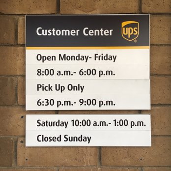 UPS Customer Center - Hours of operation as of 7/12/2017 - Shipping Centers Near Me - Van Nuys, California UPS Customer Center - Hours of operation as of 7/12/2017 - Shipping Centers Near Me - Van Nuys, California