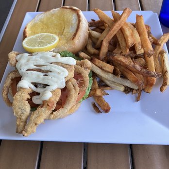 Rick's Reef - The Shelly Sandwich (soft shell crab) - Seafood Near Me - St. Pete Beach, Florida