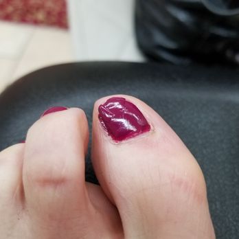 Love Nails and Spa - AWFUL filing!!! Messy and disrepectful. IF YOU CAN ABOUT YOUR FEET DON'T GO HERE!!!! - Nail Salons Near Me - Hickory, North Carolina
