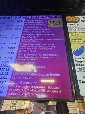 Menu photo 1 Gina's Pizzeria Harrison, NJ