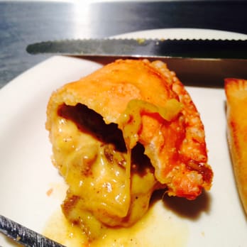 Empanada Mama - Hell's Kitchen - Inside of the beef & cheese empanada - Latin American Near Me - New York, New York