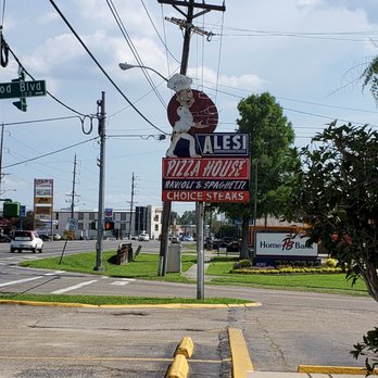 Alesi Pizza House - Sign for restaurant on Johnston Street - Italian Near Me - Lafayette, Louisiana Alesi Pizza House - Sign for restaurant on Johnston Street - Italian Near Me - Lafayette, Louisiana