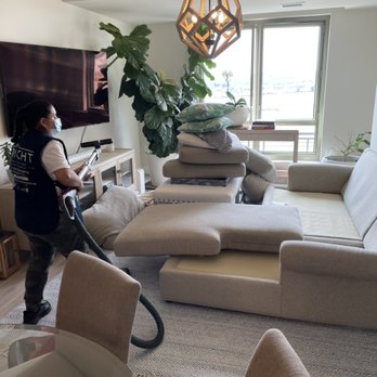 Bright home solutions - Furniture cleaning/vacuum in process. - Home Cleaning Near Me