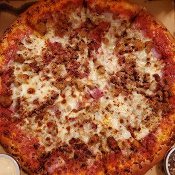 Dan's Pizza - Large Carnivore Pan Pizza - Pizza Near Me - Webster, Texas