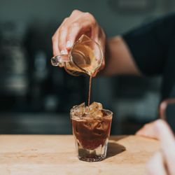 Just Coffee Cooperative - When you're in a hurry, but it's hot outside... a quick shot of iced coffee should do the trick! Shop our collection, www.justcoffee.coop.