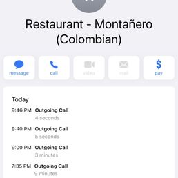 PROOF of time ordered and follow up calls.