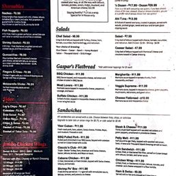 Full Menu