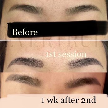 EverTrue Microblading Salon - Flatiron - Before, 1st and 2nd - Permanent Makeup Near Me - New York, New York EverTrue Microblading Salon - Flatiron - Before, 1st and 2nd - Permanent Makeup Near Me - New York, New York