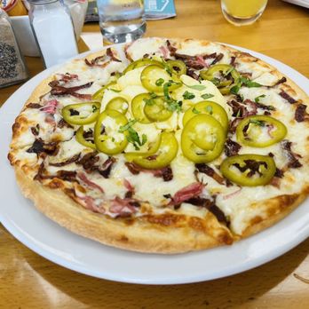 Brunch - Breakfast pizza ( sun scrambled eggs ). - Breakfast & Brunch Near Me - Paso Robles, California Brunch - Breakfast pizza ( sun scrambled eggs ). - Breakfast & Brunch Near Me - Paso Robles, California
