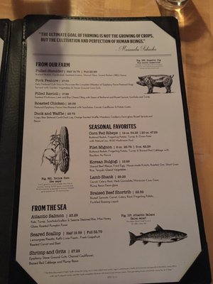 Menu photo 7 Epiphany Farms Restaurant Bloomington, IL