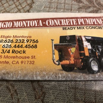Montoya's Concrete Pumping - Masonry/Concrete Near Me - El Monte, California Montoya's Concrete Pumping - Masonry/Concrete Near Me - El Monte, California