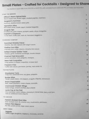 Menu photo 1 The Armory Speakeasy Key Largo, FL Menu photo 1 The Armory Speakeasy Key Largo, FL