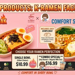 Hi Boba Tea Midland - New noodle bowls!