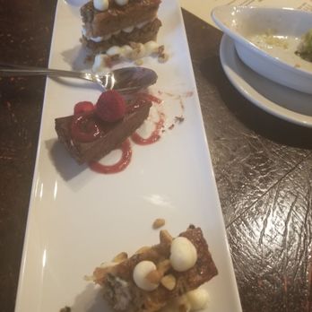 The Point on Penn - Flatiron's Carrot Cake and Choc torte. Outstanding - Breakfast & Brunch Near Me - Indianapolis, Indiana The Point on Penn - Flatiron's Carrot Cake and Choc torte. Outstanding - Breakfast & Brunch Near Me - Indianapolis, Indiana
