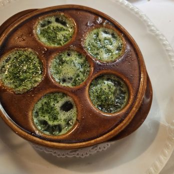 La Boite en Bois - Escargot served bubbling hot yum - French Near Me - New York, New York