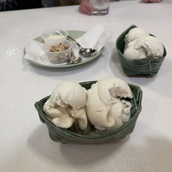 Mum Aroi - Coconut ice cream - Thai Near Me - Falls Church, Virginia Mum Aroi - Coconut ice cream - Thai Near Me - Falls Church, Virginia
