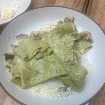 Terra - pappardelle cacio e pepe e funghi - Italian Near Me - Boston, Massachusetts