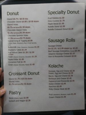Menu photo 2 Glazed Doughnuts & Cafe Grand Prairie, TX Menu photo 2 Glazed Doughnuts & Cafe Grand Prairie, TX