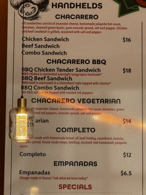 Menu photo 1 Chacarero Boston, MA Menu photo 1 Chacarero Boston, MA