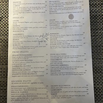 Grazie Modern Italian Kitchen - Menu - Italian Near Me - Orlando, Florida Grazie Modern Italian Kitchen - Menu - Italian Near Me - Orlando, Florida