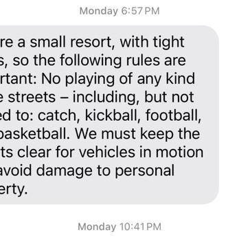 Pismo Sands RV Resort - JUST SOME OF THE TEXT MESSAGES WE RECEIVED WHILE STAYING THERE. - Campgrounds Near Me - Oceano, California Pismo Sands RV Resort - JUST SOME OF THE TEXT MESSAGES WE RECEIVED WHILE STAYING THERE. - Campgrounds Near Me - Oceano, California