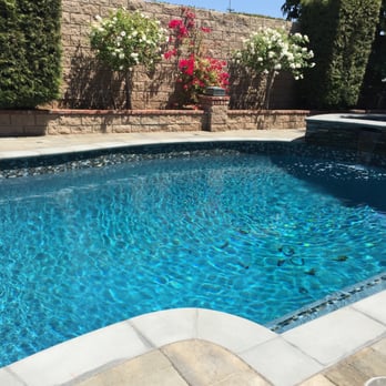 Brian's Pool Plastering - Our remodeled pool with added spa. - Pool & Hot Tub Service Near Me - Buena Park, California Brian's Pool Plastering - Our remodeled pool with added spa. - Pool & Hot Tub Service Near Me - Buena Park, California