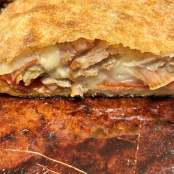 Scotto’s Pizzeria - Reheated the Stromboli on our well seasoned pizza stone.
