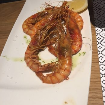 Vinitus - Red shrimp grilled - Tapas Bars Near Me - Barcelona, B Vinitus - Red shrimp grilled - Tapas Bars Near Me - Barcelona, B