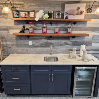 Home Artisan Group - Mini Bar that was part of a Full Basement Remodel - General Contractors Near Me - Reading, Pennsylvania Home Artisan Group - Mini Bar that was part of a Full Basement Remodel - General Contractors Near Me - Reading, Pennsylvania