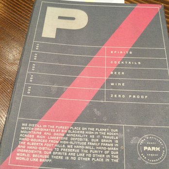 Park Distillery - Canadian (New) Near Me - Banff, Alberta Park Distillery - Canadian (New) Near Me - Banff, Alberta