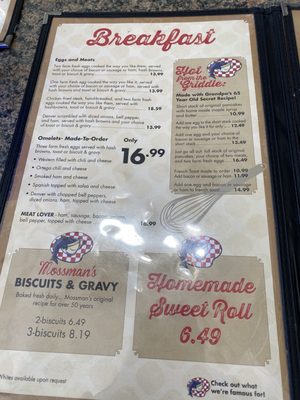 Menu photo 3 Mossman's Westchester Restaurant Bakersfield, CA