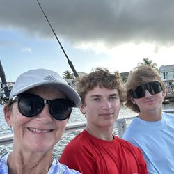 Pure Florida - The three of us heading out from Tin City in Naples.