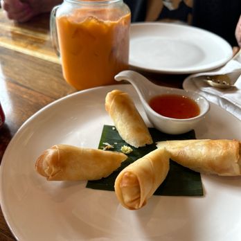 Pama Thai - Spring Rolls and Thai tea - Thai Near Me - Potomac, Maryland