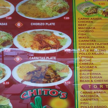 Chito's Mexican Food - Mexican Near Me - Moreno Valley, California Chito's Mexican Food - Mexican Near Me - Moreno Valley, California