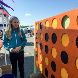 Bethel Park School District - Giant connect four!